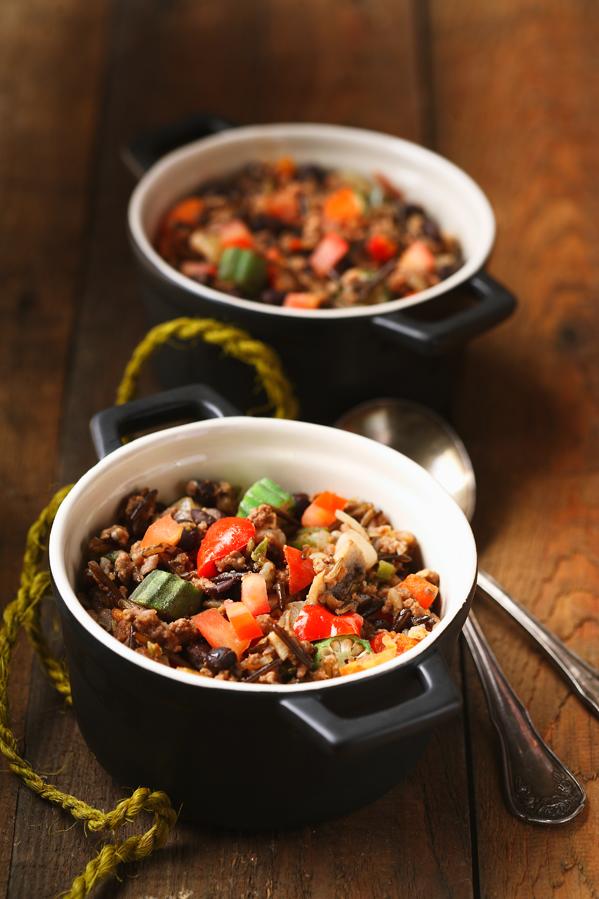 Beef, Beans and Wild Rice Salad