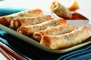 Phyllo Pastry Spring Rolls | www.canolaeatwell.com