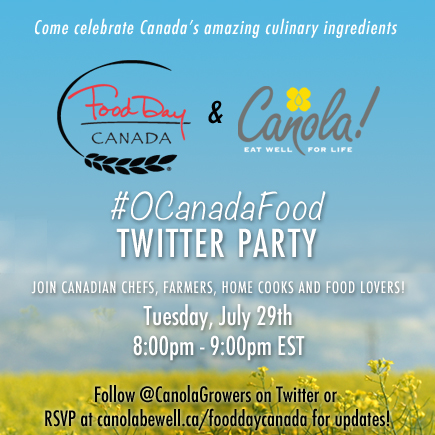 #OCanadaFood: Celebrate Food Day Canada with us!