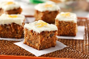 Carrot Cake with Cream Cheese Icing| www.canolaeatwell.com