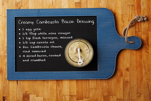 Creamy Cambozola Bacon Dressing
