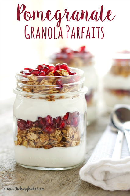 Canola Coast to Coast: pomegranate-granola-greek-yogurt-parfaits-3-title