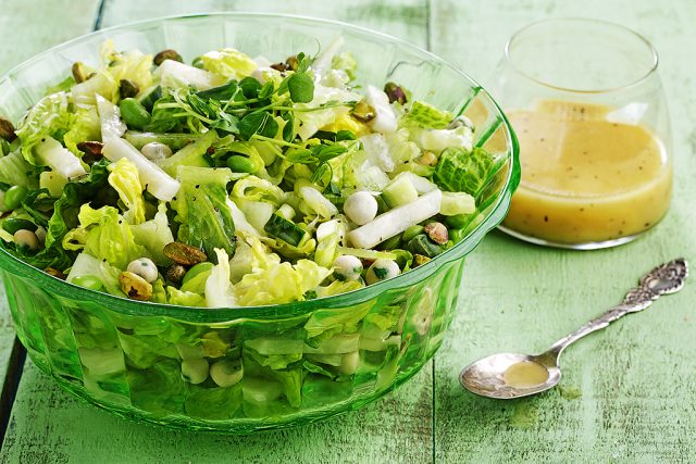 Dressed-Up Green Salad