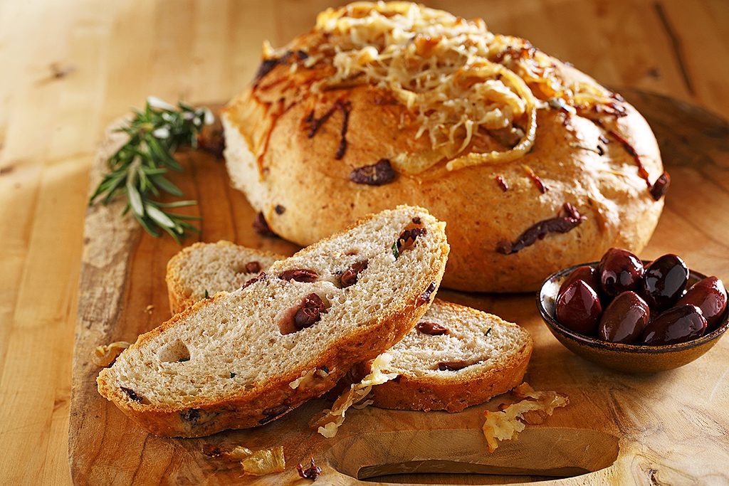 Rosemary Olive and Onion Bread