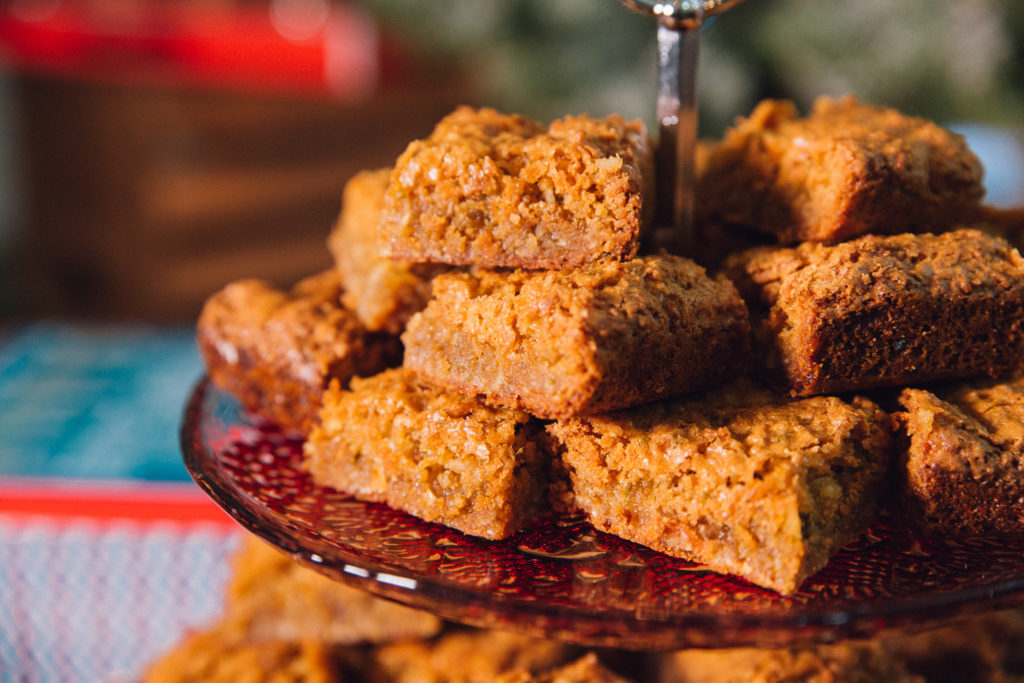 Chewy Coconut Lime Blondies | www.canolaeatwell.com