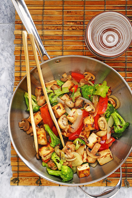 Stir-fry Tofu and Veggies