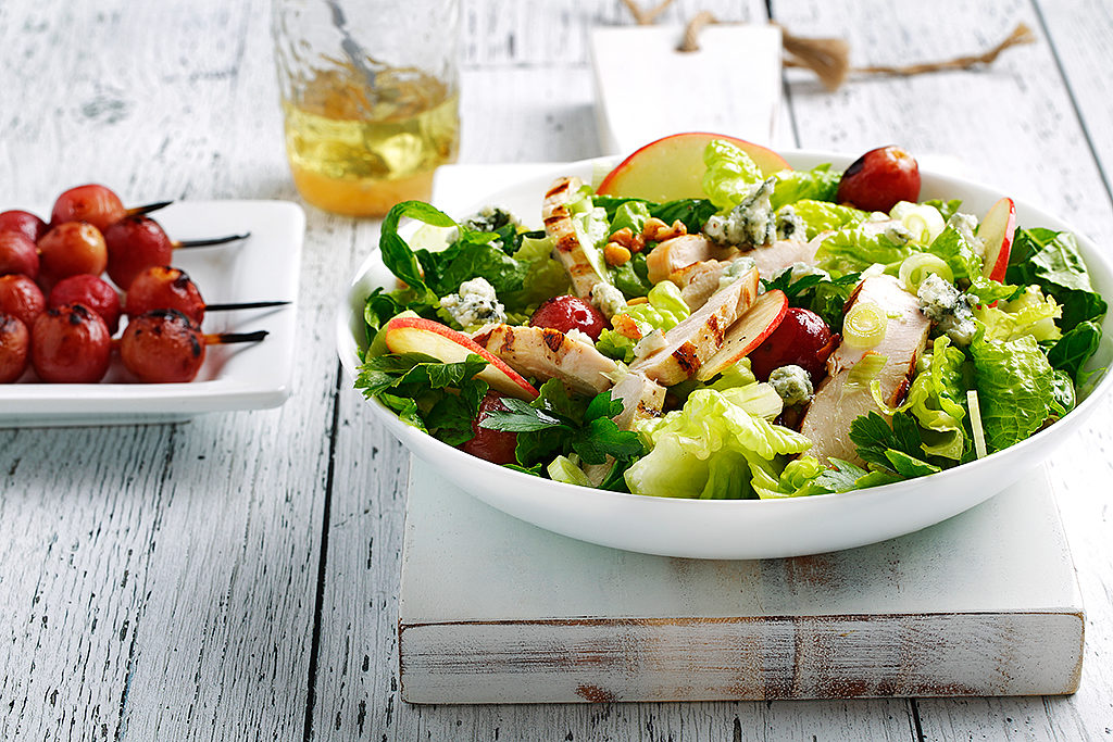 Grilled Chicken and Grape Waldorf Salad – Eat Well