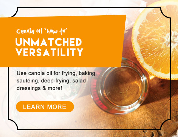 Learn how to use canola oil 